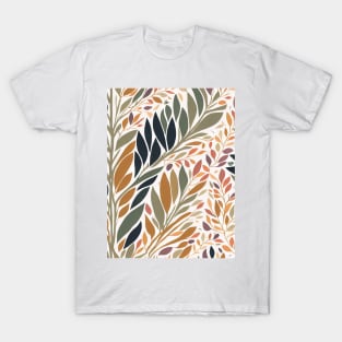 Chromatic Botanic Abstraction #66 T-Shirt